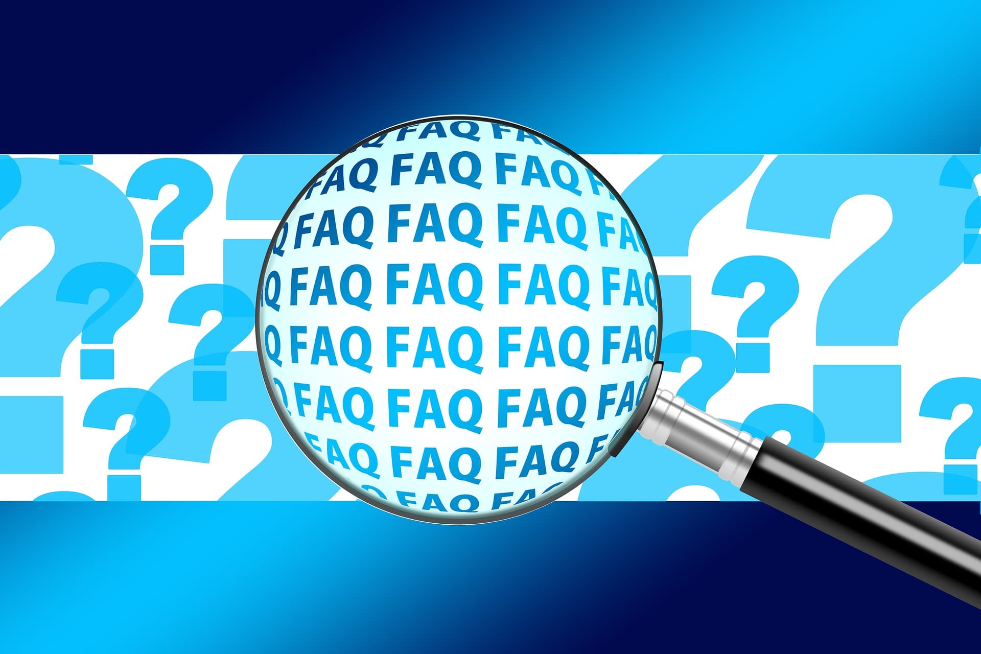 Frequently Asked Questions Banner